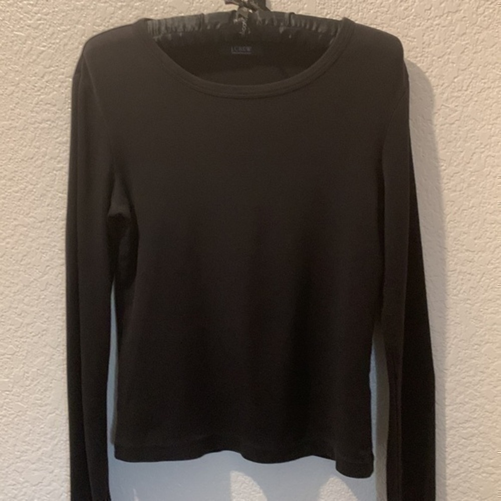 J Crew Pima Cotton Spandex long sleeve